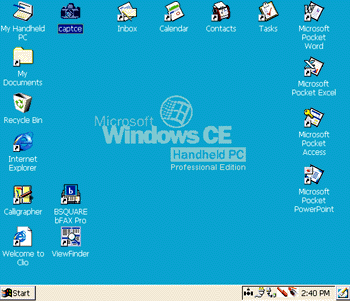Windows CE Desktop