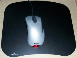 Steelpad with mouse